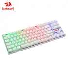 Игровая клавиатура Redragon K552, механическая, с синим переключателем, с Rgb-подсветкой, 87 клавиш, для ПК