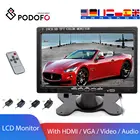 Мини-монитор Podofo с ЖК-дисплеем 7 дюймов, HDMI VGAвидеоаудио