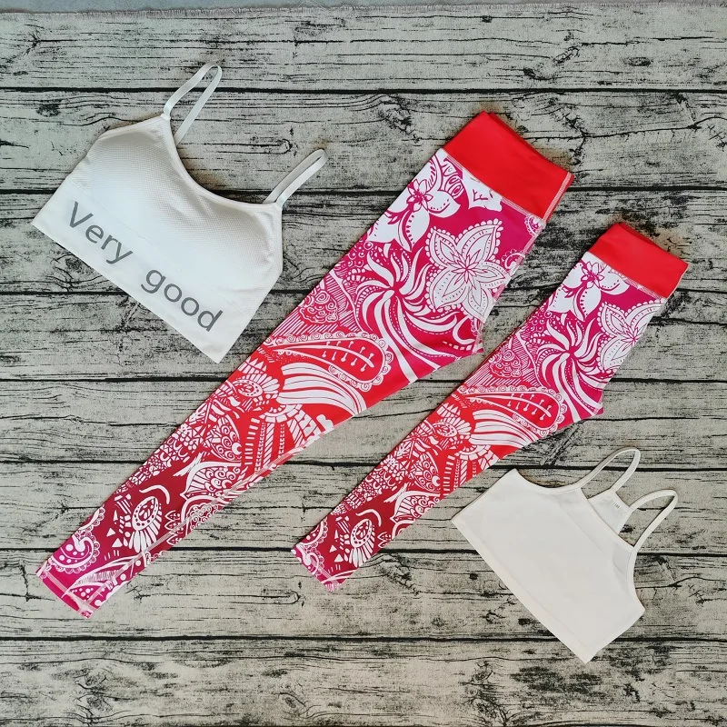 Семейный образ 2022 летний наряд для мамы и дочери брюки + спортивный жилет