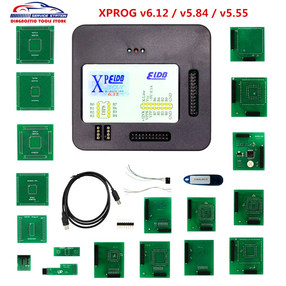 XPROG V6.26/6 17/6 12 программатор системного блока управления добавить новое разрешение