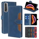 Простой Кожаный чехол-книжка для Huawei P Smart 2021 P Smart S Pro Plus 2019, магнитный чехол для телефона P Smart 2021, чехлы P Smart Z