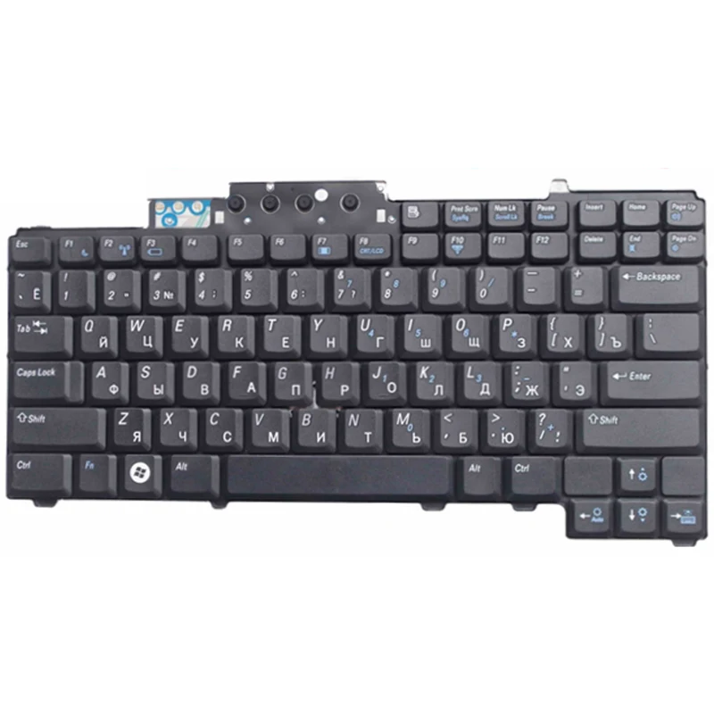 Новая русская клавиатура для DELL Latitude D620 D630 D820 D830 черная клавиатура|Клавиатуры