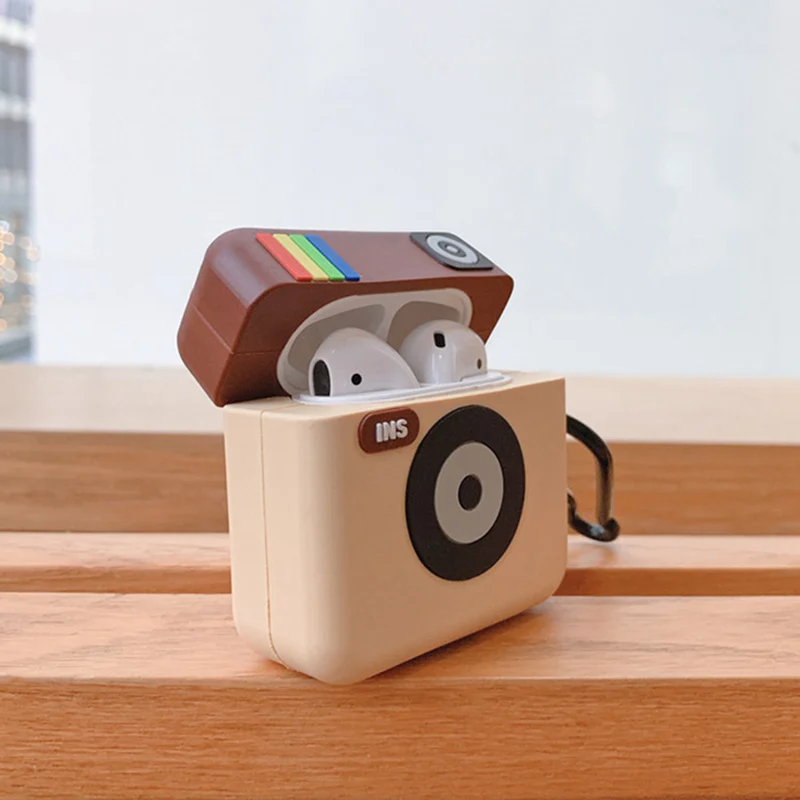 Чехол для наушников Airpods силиконовый чехол с забавными персонажами из