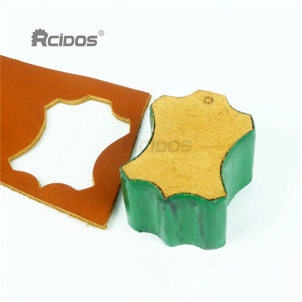 Кожаный держатель кабеля RCIDOS наушников полностью стальной Дырокол штамп 32x2.0мм