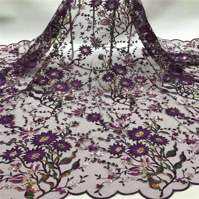 Новейшая французская тюлевая кружевная ткань Madison высококачественная