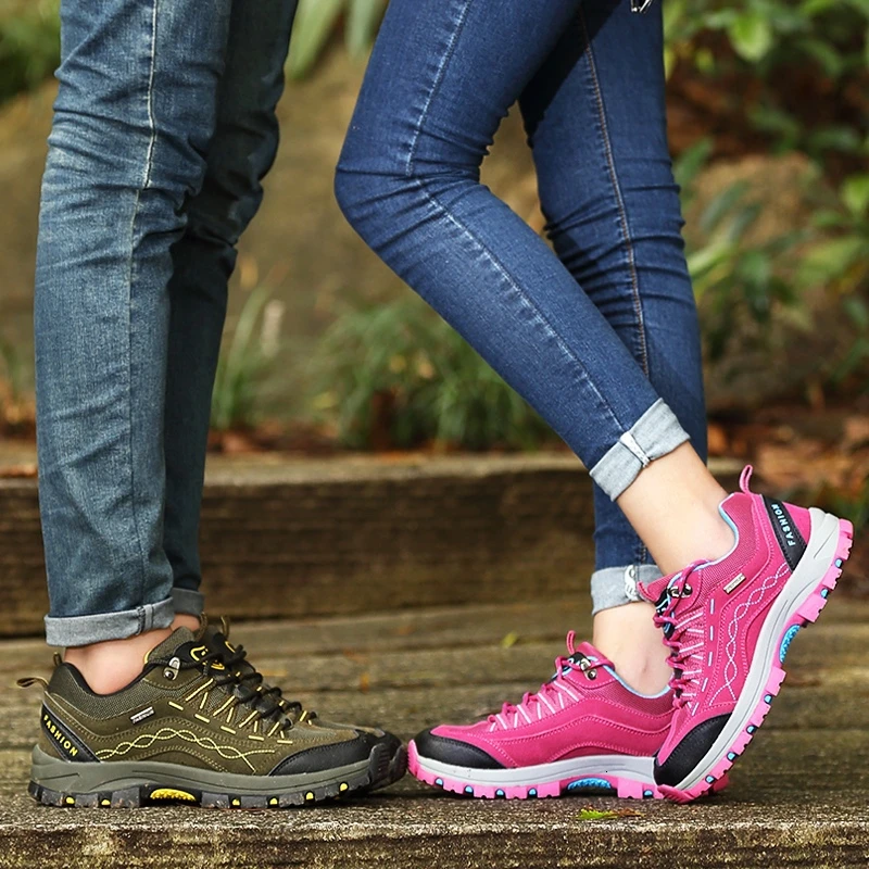 Классические парные походные туфли для мужчин и женщин Нескользящие