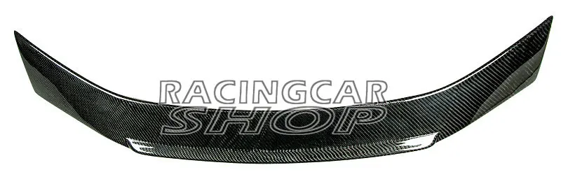 C стиль Настоящее углеродное волокно Задняя накладка на Багажник крыло губ