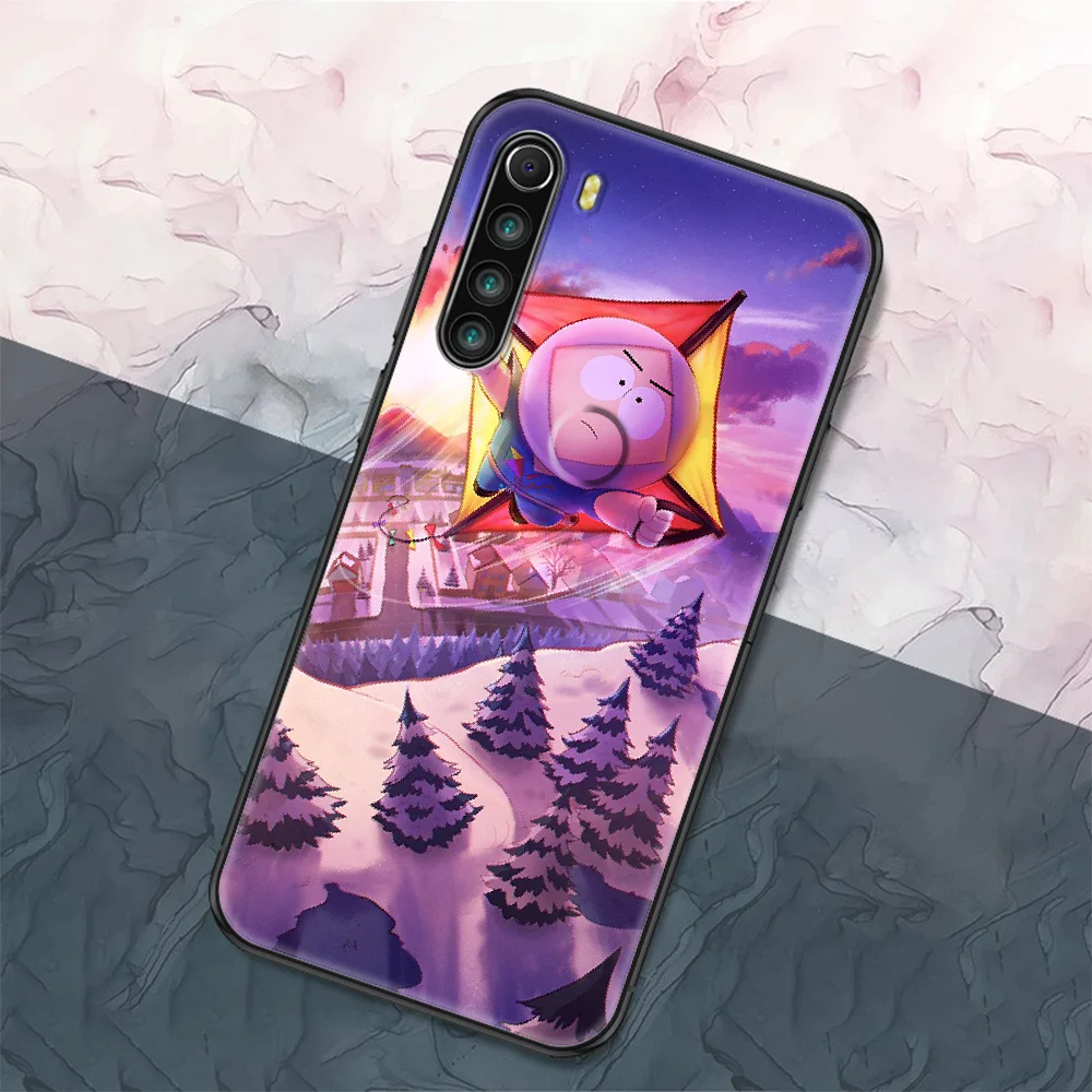 

Anime South ParkS Cartoon Phone case For Xiaomi Redmi Note 7 7A 8 8T 9 9A 9S 10 K30 Pro Ultra black fashion cover pretty shell