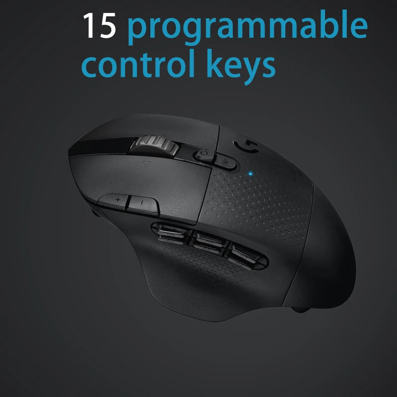 Беспроводная игровая мышь logitech G604 Lightspeed 16000 dpi Hero 16K sensor MP подходит для геймеров