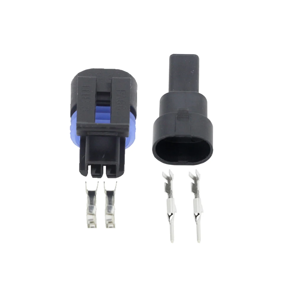 2 Pin куртка автомобильные Водонепроницаемый разъем автомобильного Сенсор с