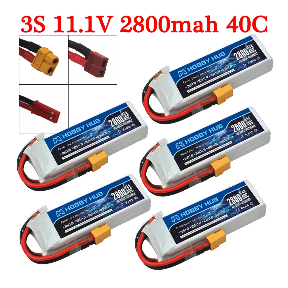 3S Power Battery 11 1 V 2800mAh 40C Lipo для вертолета квадрокоптера грузовика танка поезда