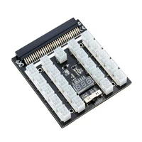 2022 breakout board 211712 ports hp server power converter board 6pin connector 18awg 6pin to 8pin psu cables mining board