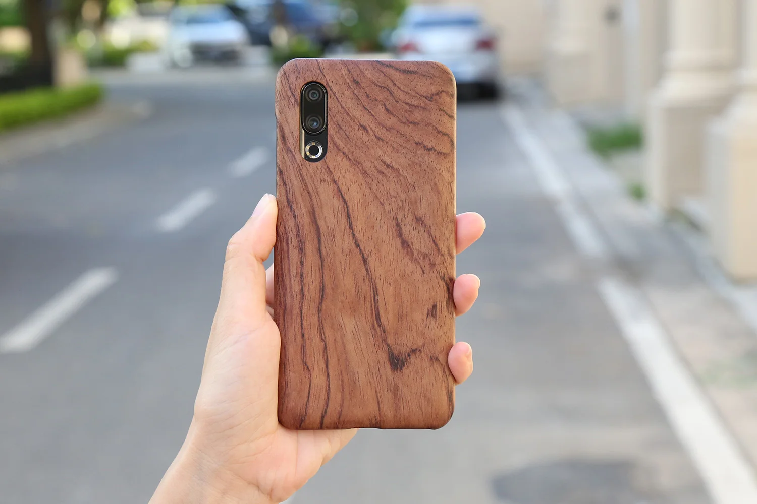 Чехол для телефона из натурального дерева для meizu 16s Pro 16XS чехол-накладка из черного ледяного дерева, гранатового дерева, грецкого ореха, розового дерева, бамбука