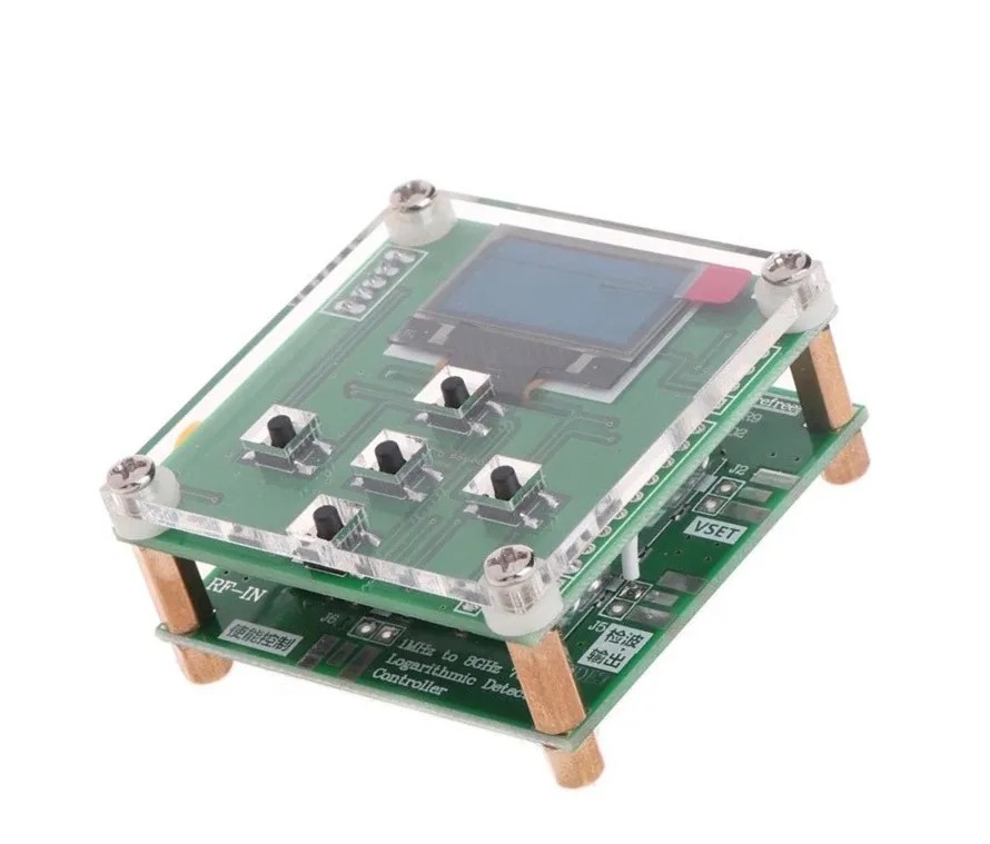 

New 8GHz RF Power Meter 1-8000Mhz OLED -55ï½ž-5 dBm + Sofware RF Attenuation Value