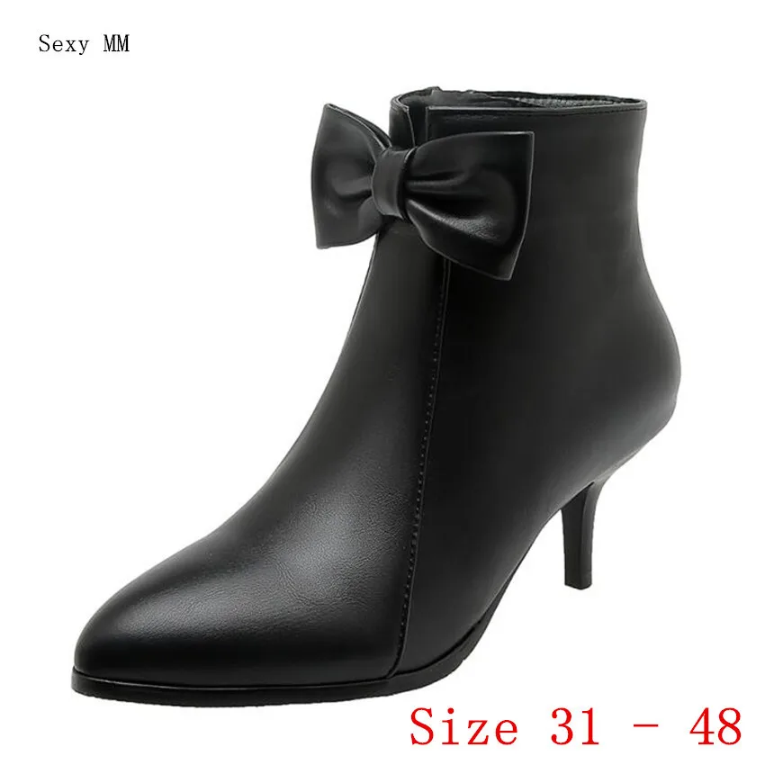 

Сезон весна-осень; Женские ботильоны на высоких каблуках Обувь на высоких каблуках женские полусапожки небольшого размера плюс; Большие ра...