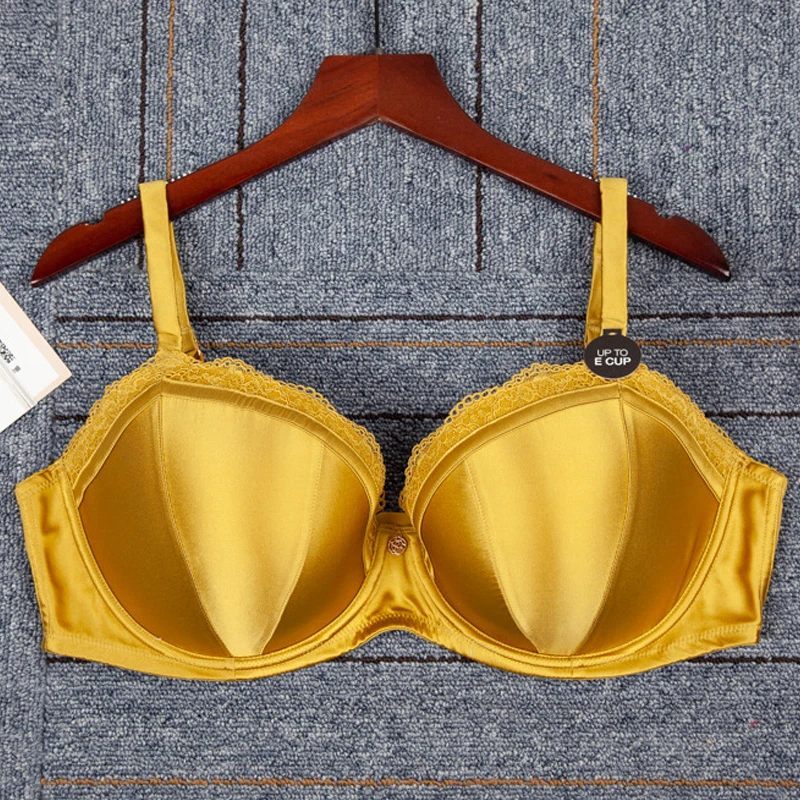 Women's lace Minimizer Full Coverage Bra Lightly Lined Underwire bra 34 36 38 40 42 44 46 48 B C D E F 30 32 DD | Женская одежда