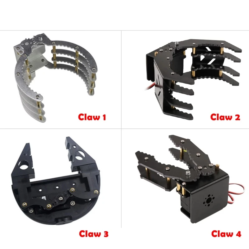 Mechanical Claws Grippers Robot Arms with 180 Degree Servos for Arduino DIY Programming STEM Toy Parts | Игрушки и хобби