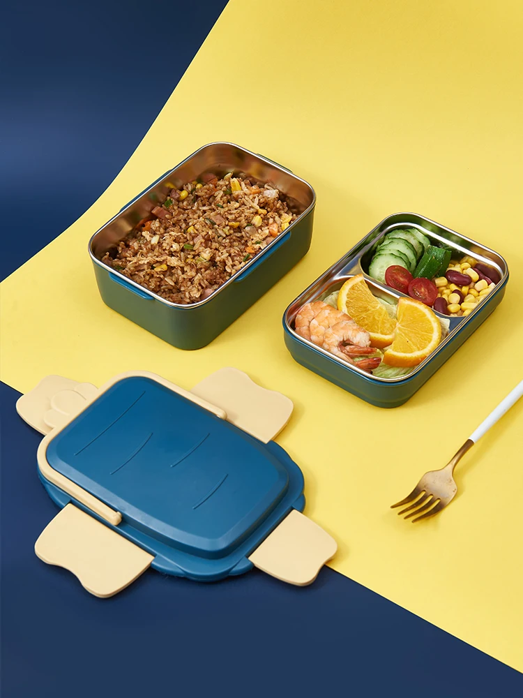 Милый Ланч бокс для девочек пикника Bento Kids нержавеющая сталь теплый контейнер еды