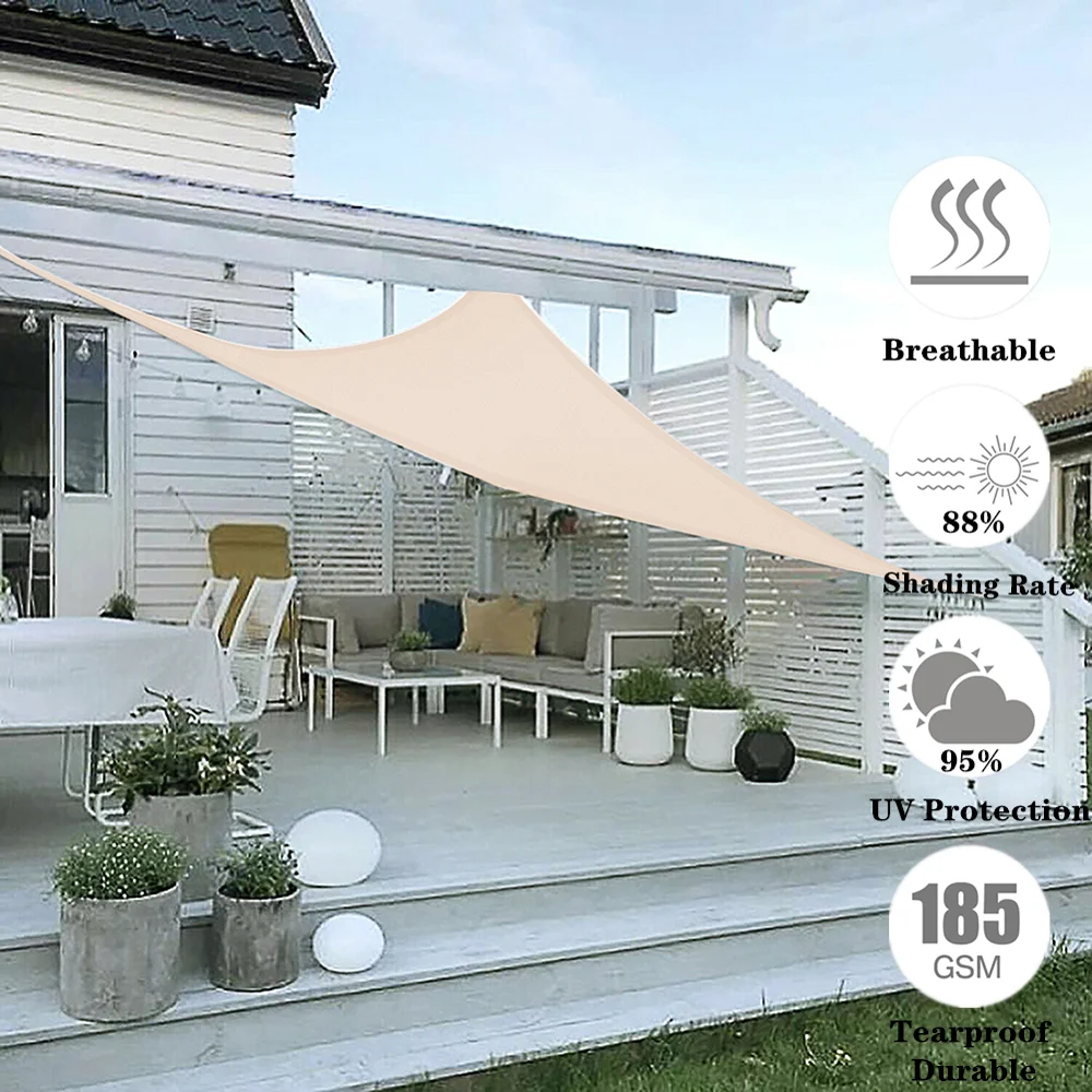 Серый 185GSM HDPE навесные сети прочный тент для наружного садового завода Greenroom Succulent