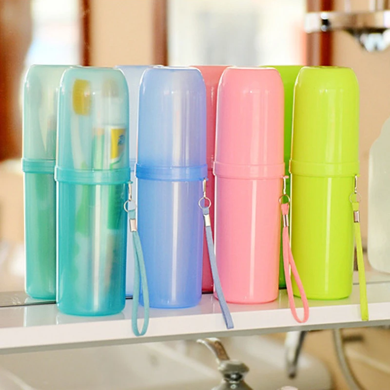 1 шт. портативный чехол-держатель для зубной щетки продуктов ванной комнаты