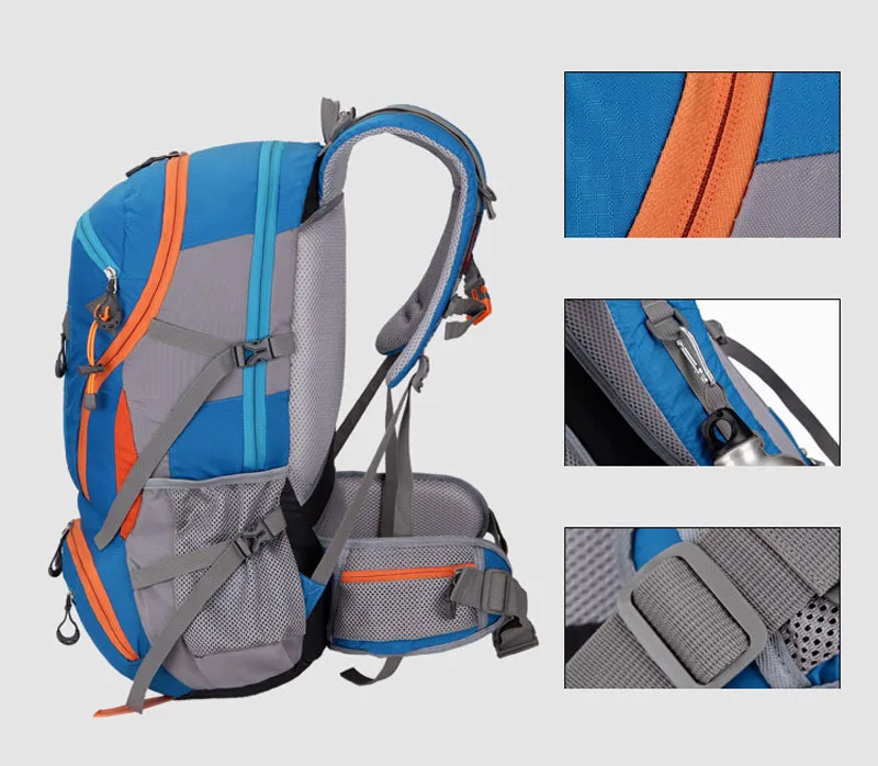 Спортивная сумка FREEKNIGHT 45L, походные рюкзаки, водонепроницаемая сумка, рюкзак для альпинизма, походный рюкзак