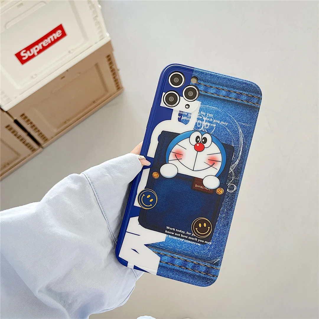 Мультяшный Doraemon смешной Humor Nobita чехол для телефона iPhone 12 11 Pro X XS Max XR 7 8 Plus чехлы |
