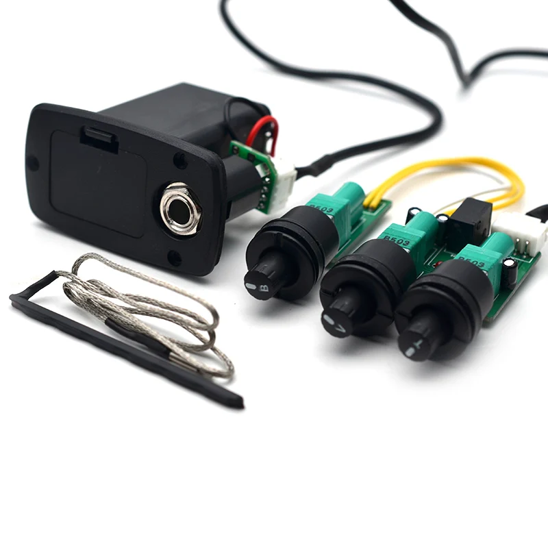 Акустическая классическая гитара 3 диапазона эквалайзер предварительный