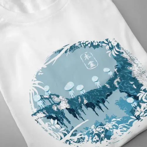 Мультяшный дизайн Хаяо Миядзаки японская аниме футболка Новое поступление 3D