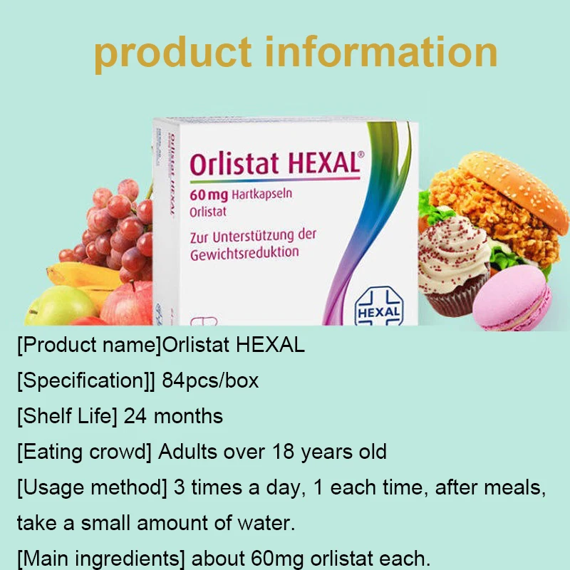 

100% Original Orlistat Lose Weight Slimming Products Fat Burner Weight Loss Burn Fat for Weight Loss Detox Diet Losing Weight