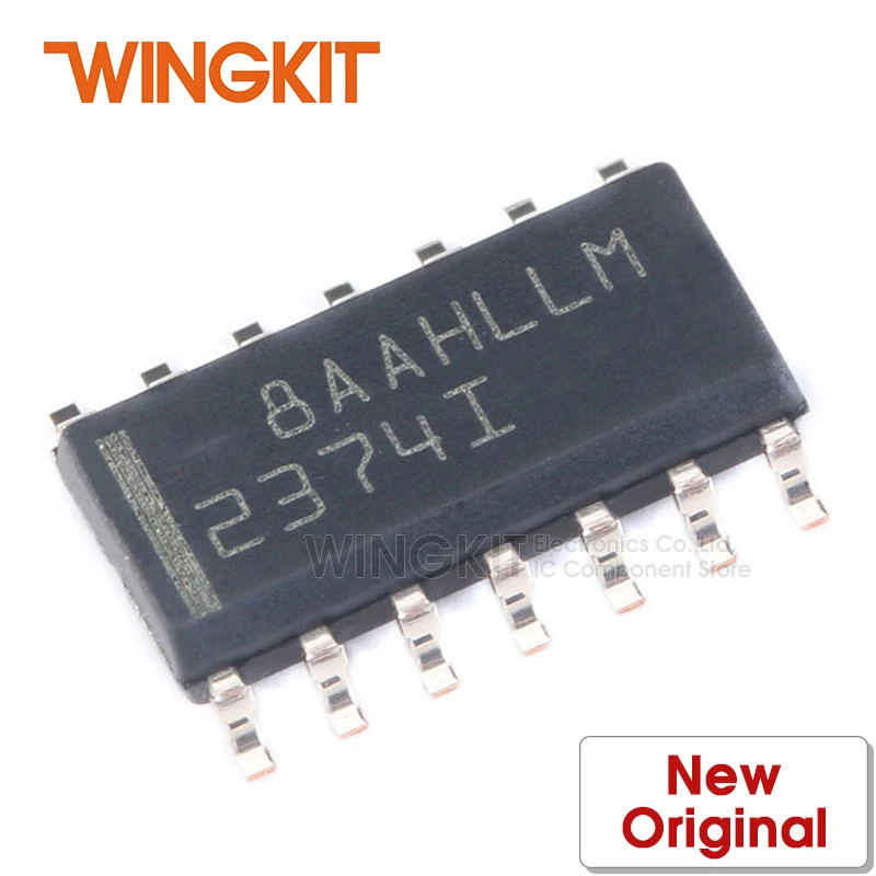 1 шт. TLV2374IDR SOIC14 TLV2374ID TLV2374I TLV2374 TLV237 / 2374I SOIC-14 550uA/канал 3 МГц RRIO операционный