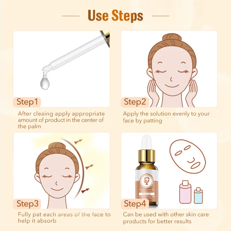 30 мл гиалуроновая кислота Усадочные поры лица сыворотка против старения