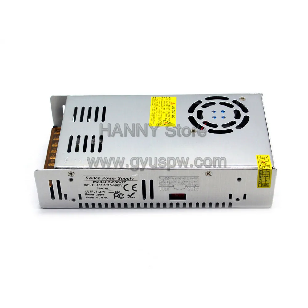 Variable DC Power Supply 27V 13A 350W Driver Transformer AC To DC27V Adapter for Lighting Stepper Motor CNC Router | Обустройство