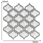 2,5 мм 3D эффект самоклеющаяся Настенная Наклейка Водонепроницаемый наклейки в виде белой тыквы декоративные обои всплеск перегородка в кладовую Бесплатная доставка