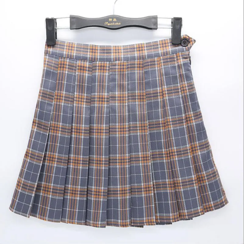 

2020 Women Short High Waist Pleated Skater Tennis Skirt School Skirt Uniform With Inner Shorts Sport Training Skirt Tenni Skirt