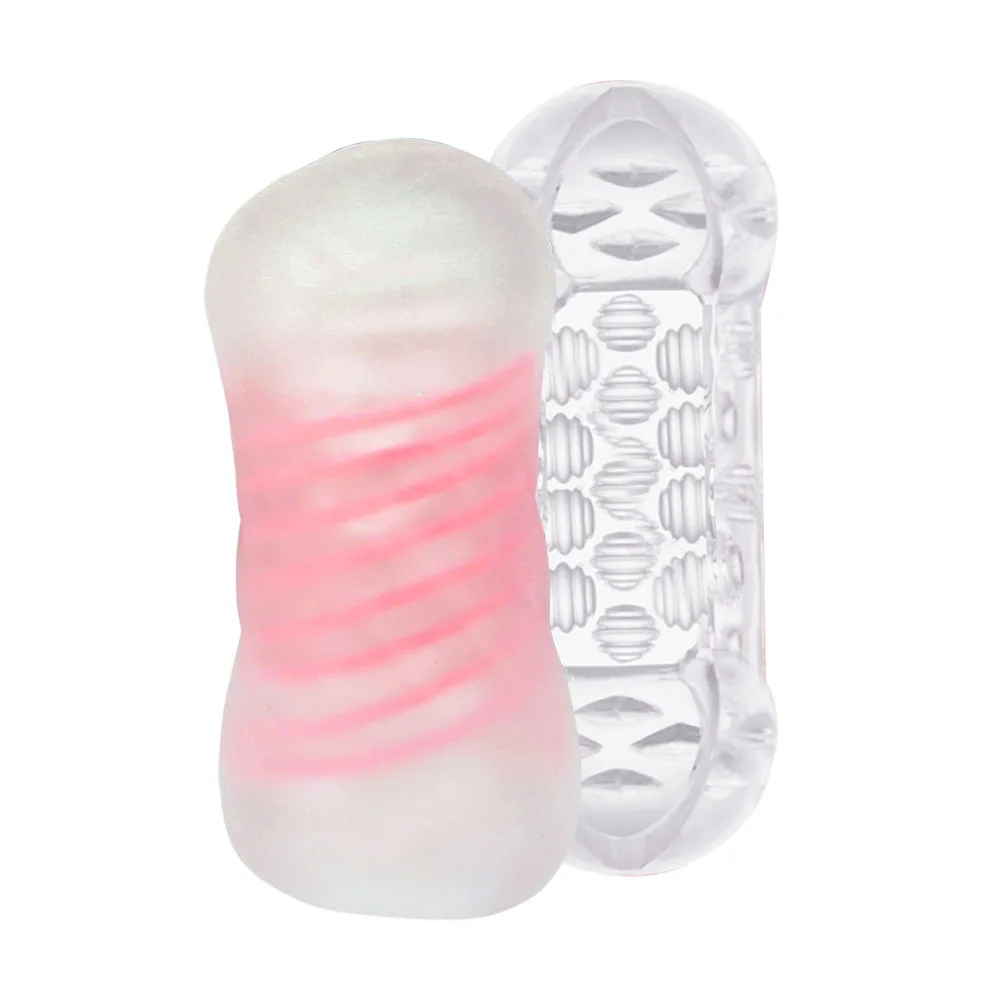 Дырчатое стимулирующее спиральное Стимулирование пениса мужские мастурбаторы