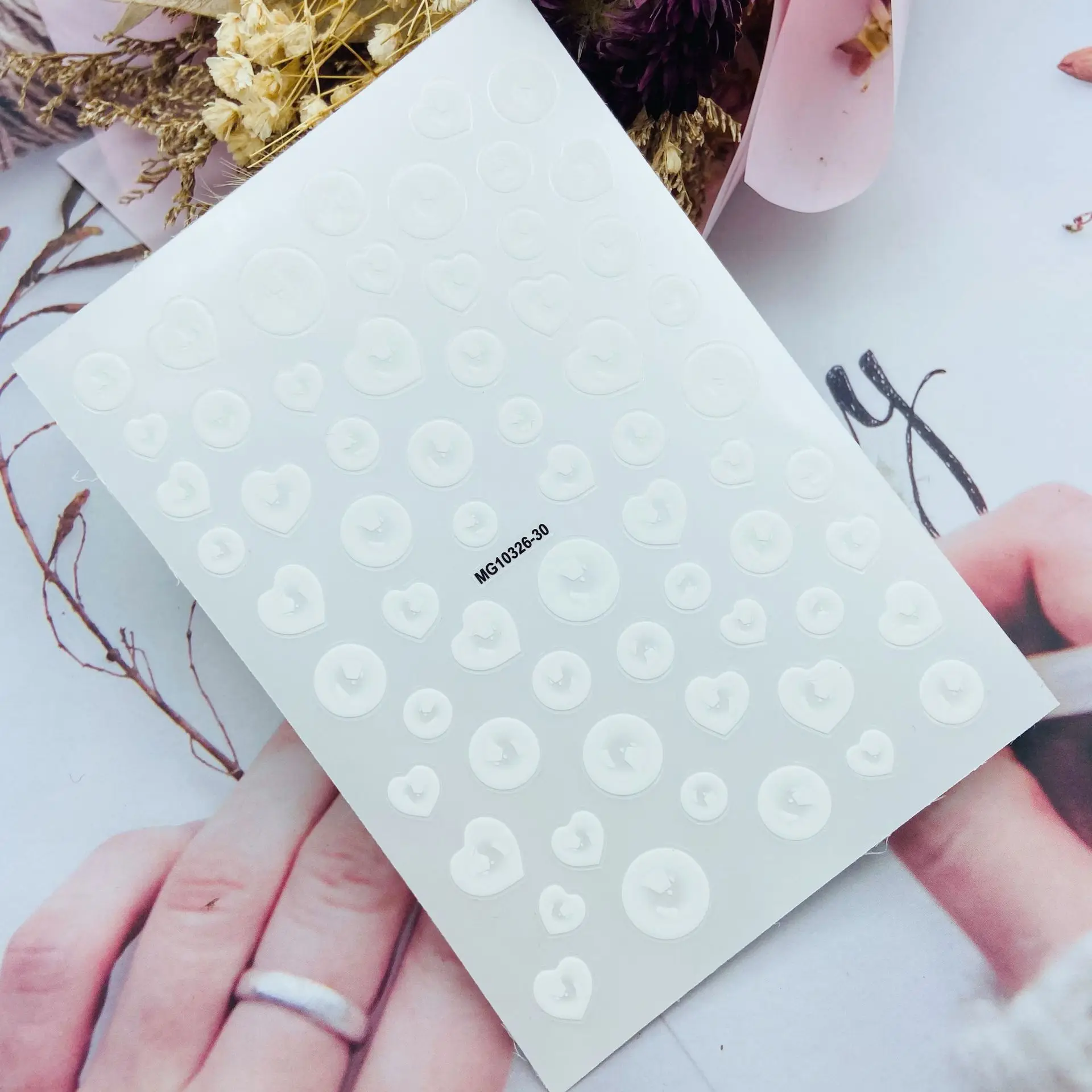 Новое поступление Лидер продаж 3d наклейки для ногтей сделай сам с кубическим