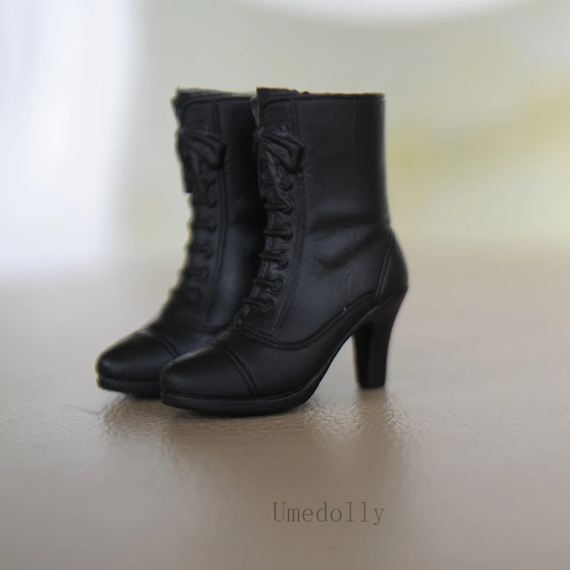 1 пара сапоги на среднем каблуке 2 см для кукол Azone Blyth Licca 1/6 | Игрушки и хобби