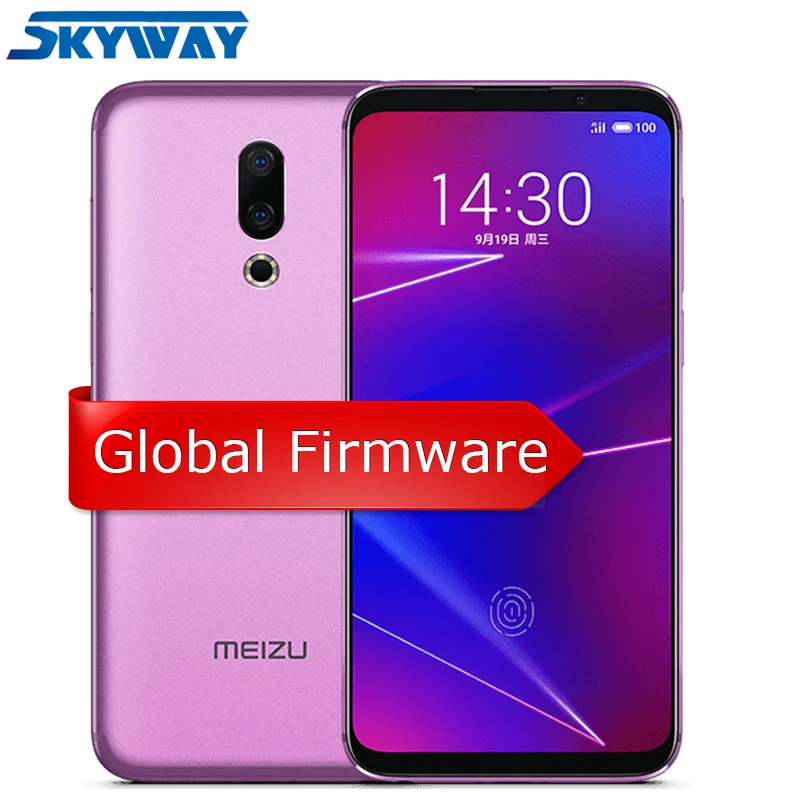 Оригинал Meizu 16 4G LTE 6G 64G глобальная прошивка Snapdragon 710 Восьмиядерный 6 0 дюймов FHD1080P