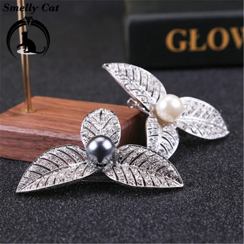 Вонючая кошка модная перламутровая брошь популярная универсальная Сплав