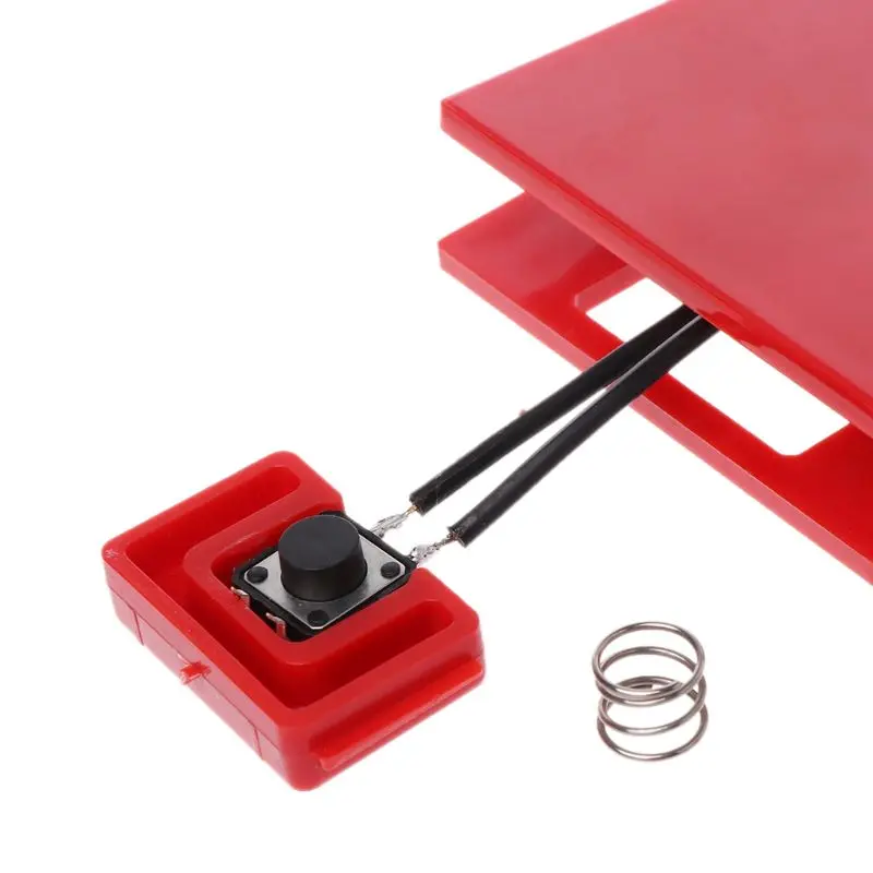 Акриловая ножная педаль контроллер Красной тату машинки ножной переключатель