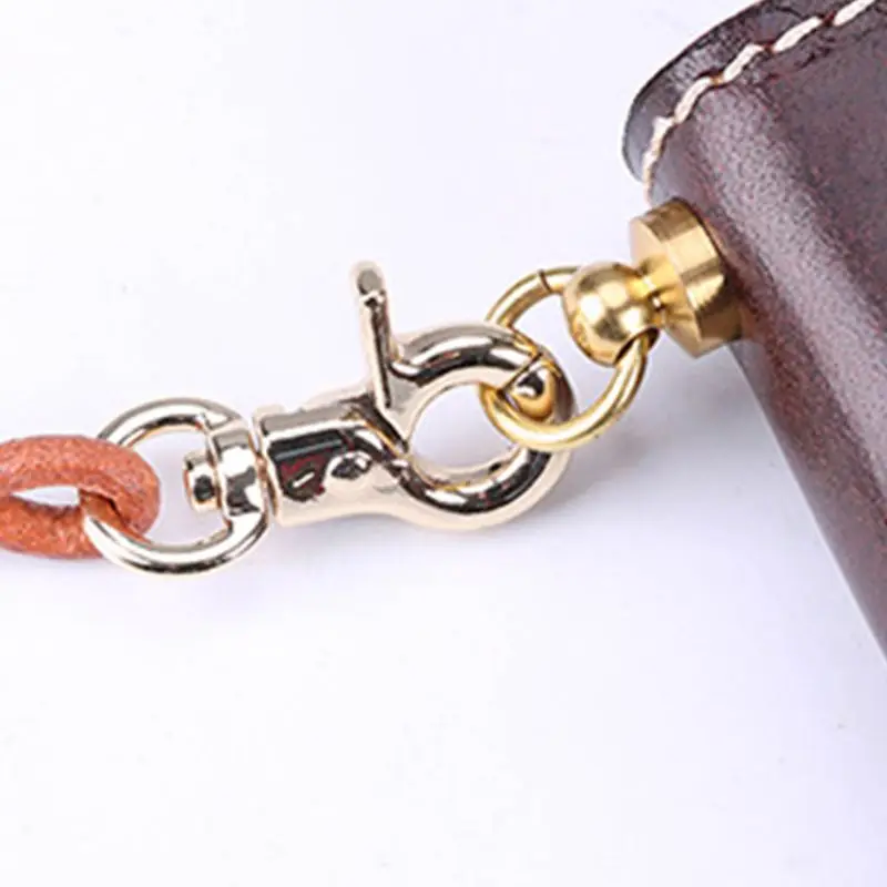 

Portable Leather Keybag Holder Car Key Purse Bag Card Case Keychain Pouches Wallet Organizer