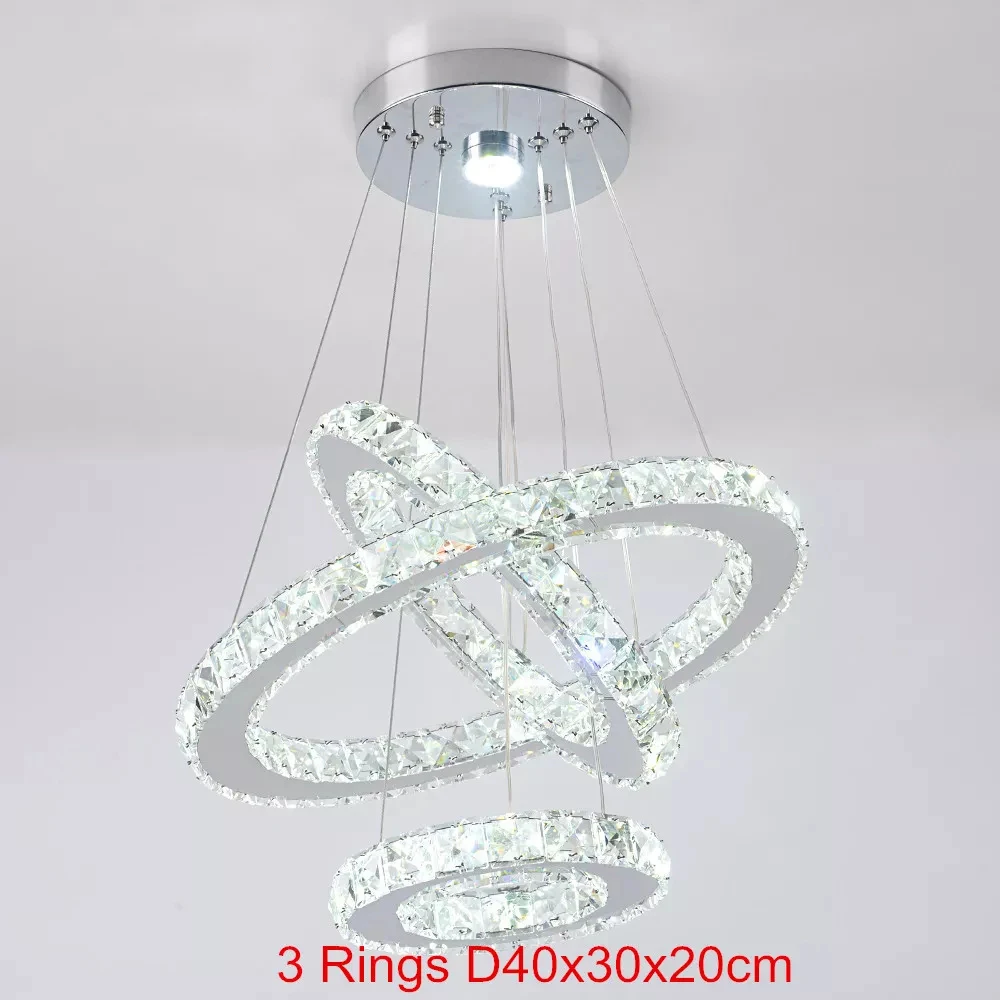 

DECKRICO Хрустальная подвесная люстра LED