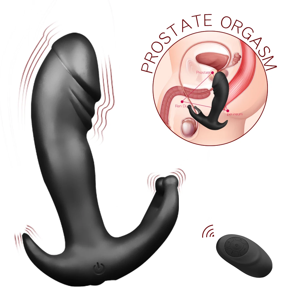 Мужской массажер простаты 10 режимов вибратор анальные секс-игрушки для мужчин