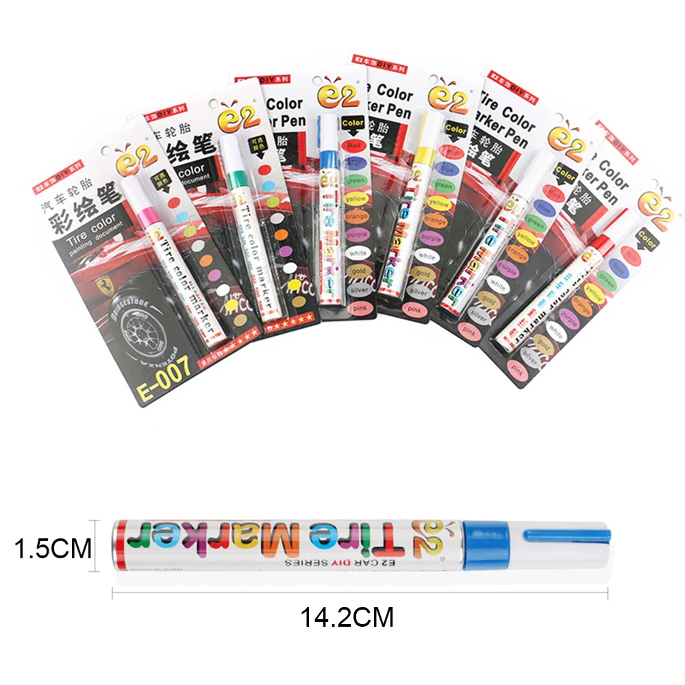 Автомобильная фломастер для окраски шин авторучка рисования Refit Mini Cooper JCW One S F54 F56