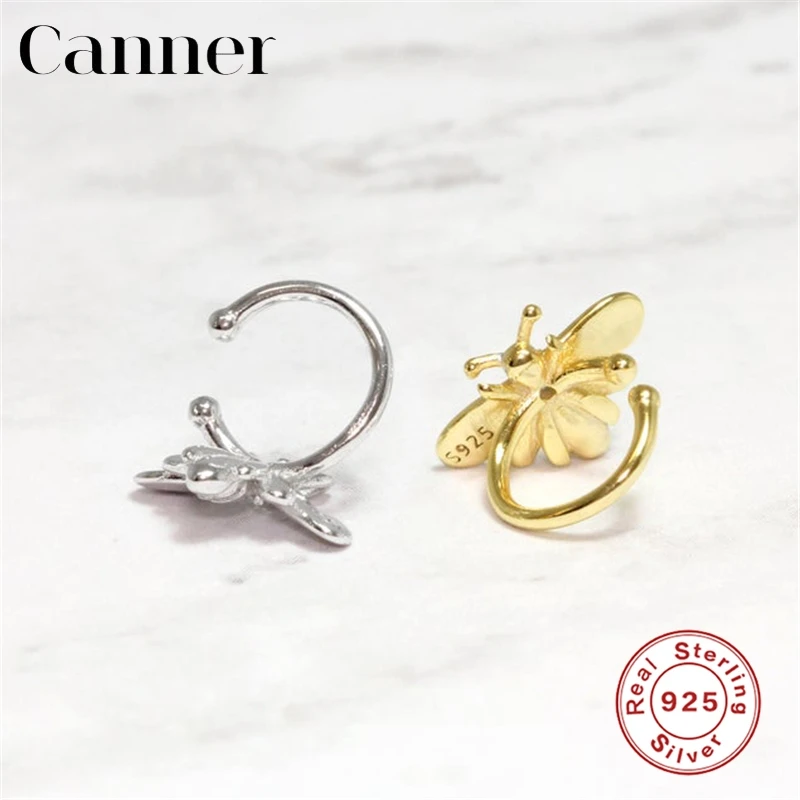 Простые серьги-клипсы с цирконием для женщин 925 пробы серебряные серьги без