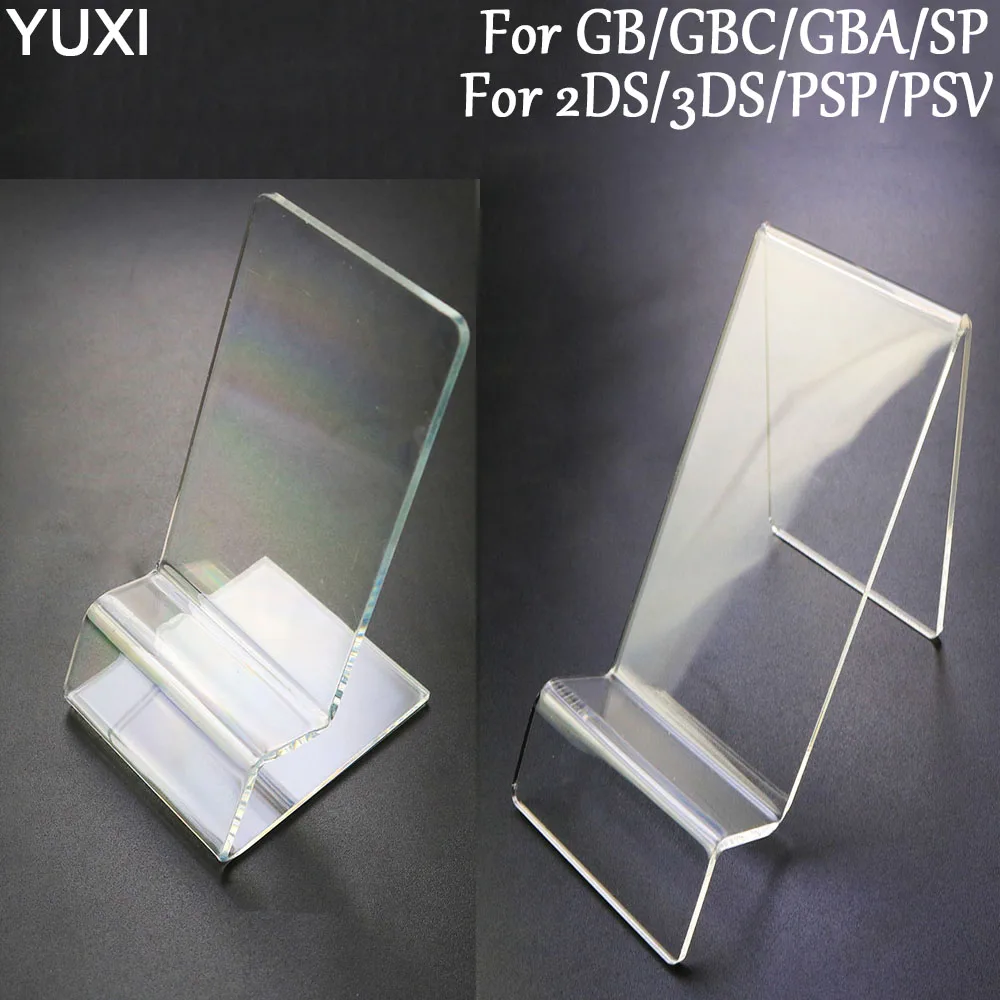 

YUXI For Gameboy GB GBC GBA GBP PSP NDS 3DS 2DS PSV Psvita Game Console Exhibition Bracket Acrylic Display Stand
