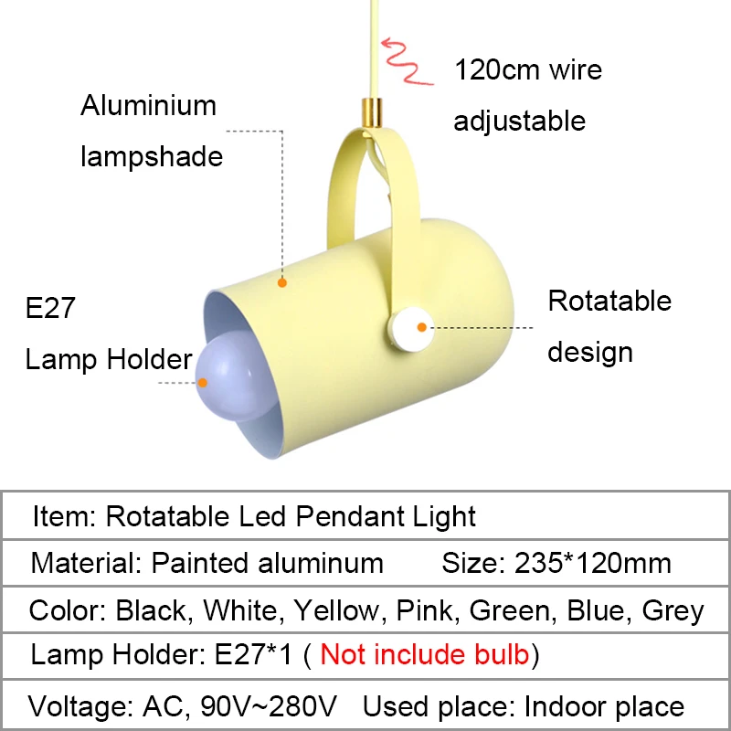 Промышленные подвесные светильники регулируемые для ресторана кухни|Подвесные