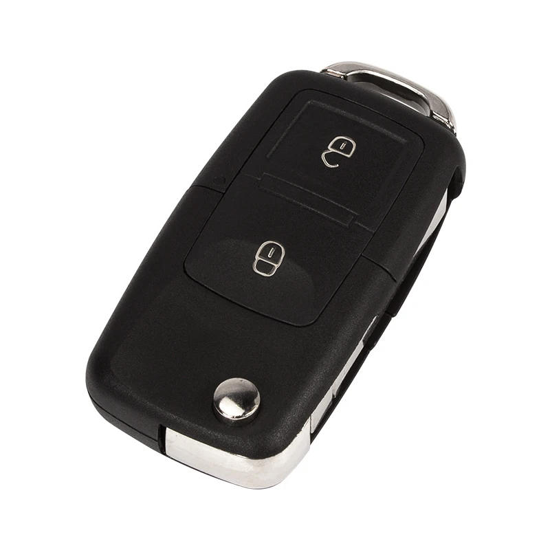 Чехол для автомобильного ключа VDIAGTOOL 3 с двумя кнопками VW VOLKSWAGEN Tiguan Golf Polo MK6 caddy passat