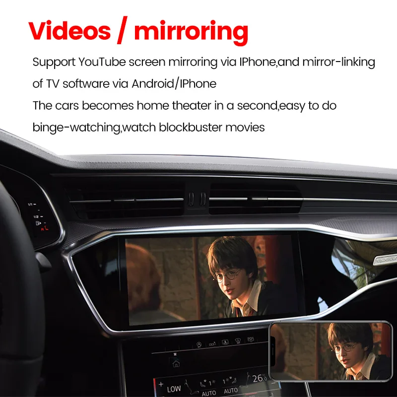 Беспроводной модуль Carplay Decorder Box для Aston Martin DB11 Android Автомобильный мультимедийный