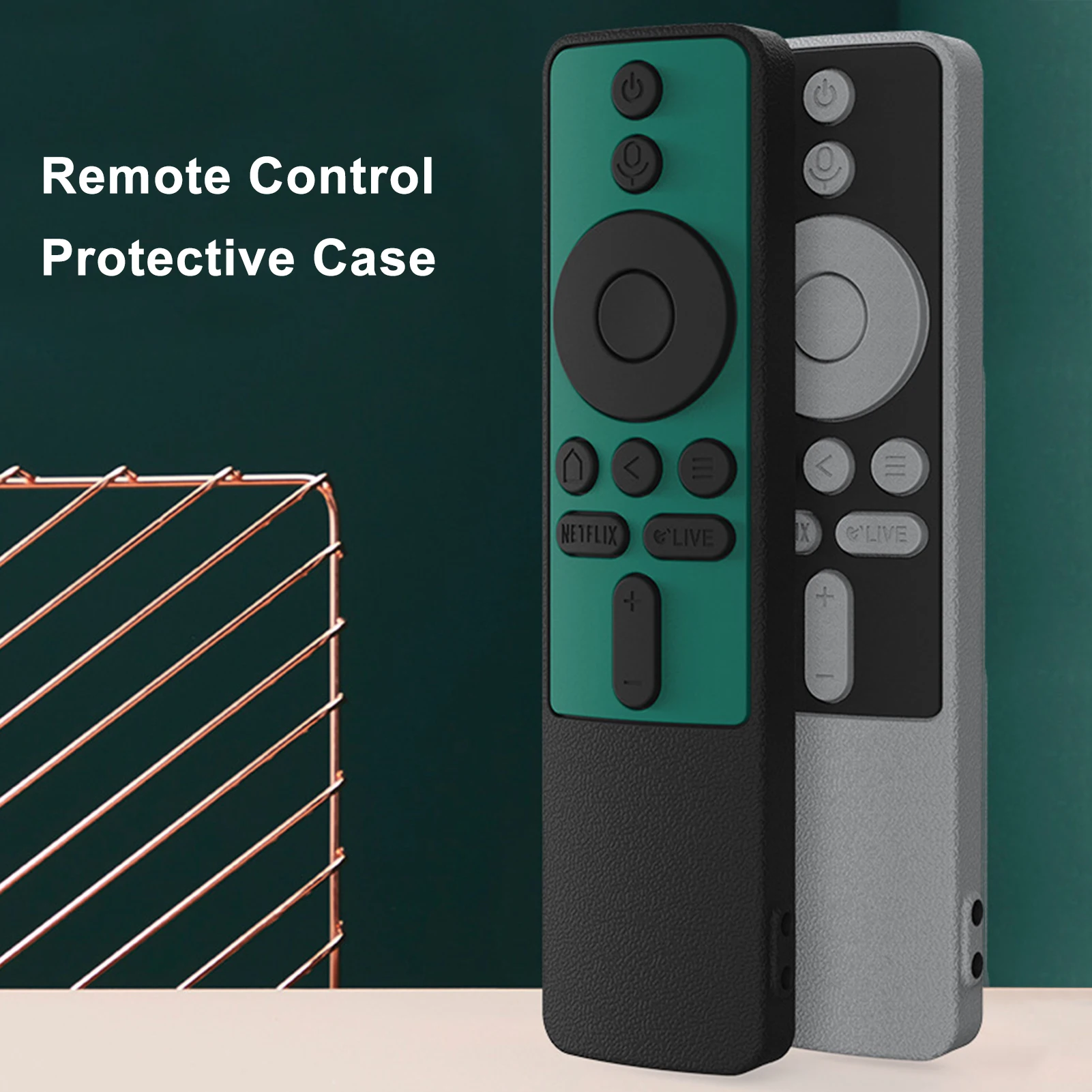 

Remote Protective Case For Xiaomi Mi TV Box S Remote Control, Dustproof Shockproof Non-slip Silicone Cover For Mibox S Remote